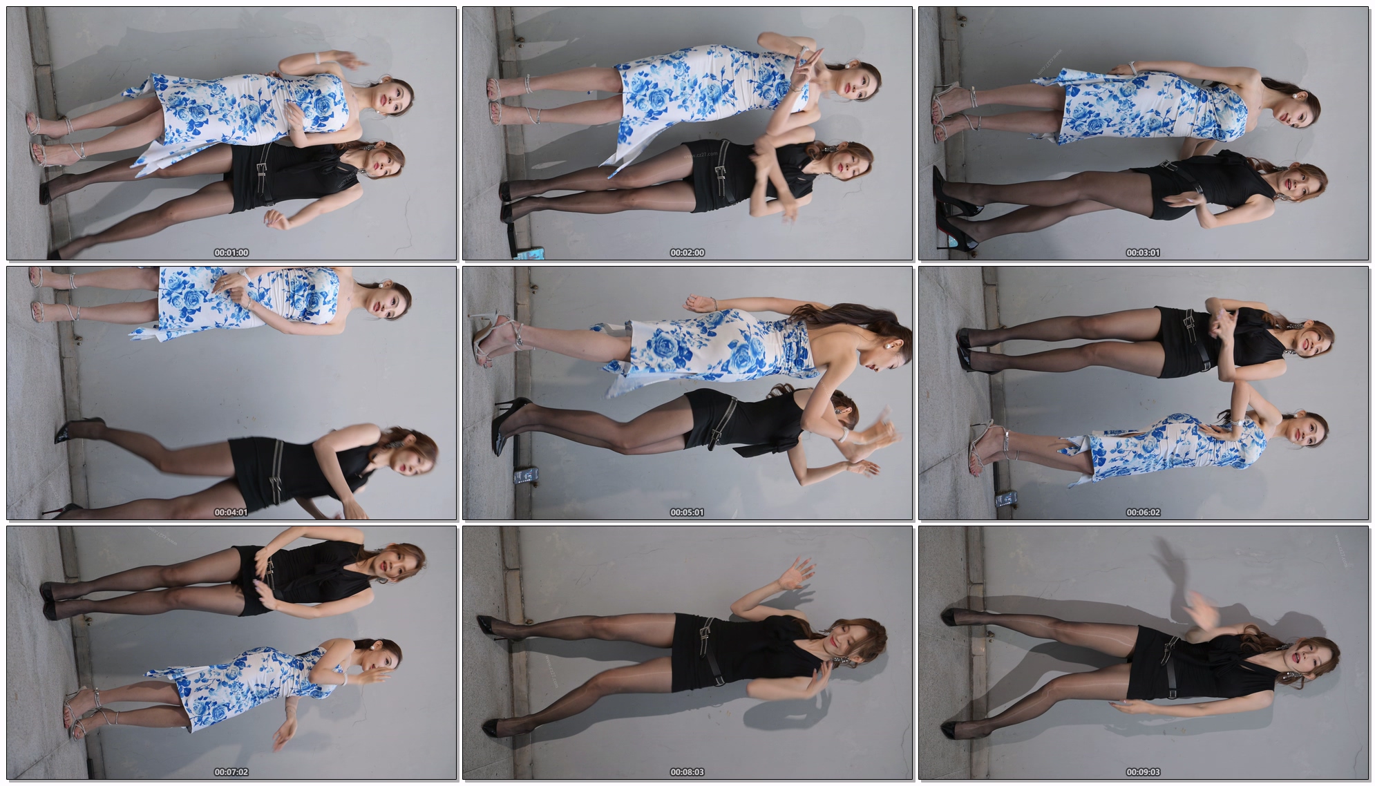 珍妮和小雯跳舞